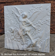 Load image into Gallery viewer, Historical religious Mythological St. Michael the Archangel wall angel 12&quot; sculpture plaque Sculpture www.Neo-mfg.com
