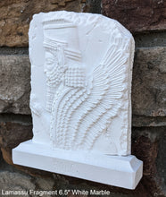 Load image into Gallery viewer, Historical Assyrian Shedu Persian winged bull Guardian of Persepolis relief sculpture ancient replica Sculpture www.Neo-Mfg.com 6.5&quot;
