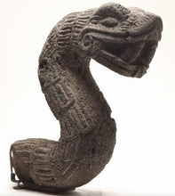 Load image into Gallery viewer, Serpent Quetzalcoaltl standing Aztec Maya Artifact Carved Sculpture Statue 10&quot; www.Neo-Mfg.com
