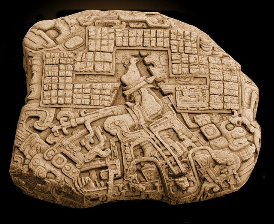 Aztec Maya Quiriqua alter P Artifact Carved Sculpture Statue 14