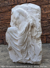 Load image into Gallery viewer, Roman Greek Nike from Acropolis Samothrace Wall High Relief Winged Victory Sculpture Statue 14.5&quot; Tall www.Neo-Mfg.com home decor
