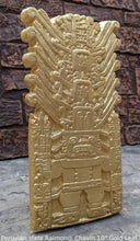 Load image into Gallery viewer, Incan Peruvian stela Raimondi Chavín Sculptural wall relief plaque 10&quot; www.Neo-Mfg.com home decor j9
