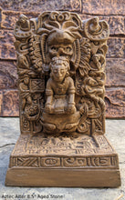 Load image into Gallery viewer, MAYAN AZTEC alter offering sculpture www.Neo-Mfg.com 8.5&quot;
