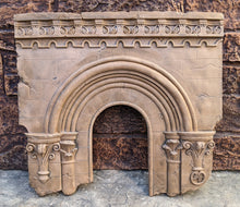 Load image into Gallery viewer, Roman Greek wall archway architectural fragment sculpture relief frieze www.NEO-MFG.com 16&quot;
