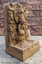 Load image into Gallery viewer, MAYAN AZTEC alter offering sculpture www.Neo-Mfg.com 8.5&quot;
