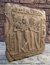 Load image into Gallery viewer, Egyptian Musicians - Tomb of Nakht, Egypt. Dynasty XVIII 1450 B.C. www.NEO-MFG.com 11.5&quot;
