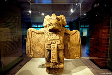 Load image into Gallery viewer, Aztec Mayan bat Zotz en Guate sculpture statue art 12&quot; www.Neo-Mfg.com museum reproduction
