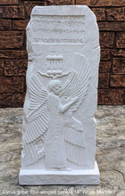 Load image into Gallery viewer, Babylonian Cyrus great four-winged genius Mesopotamia Pasargadae Sculptural relief carving www.Neo-Mfg.com Museum Reproduction 14&quot;
