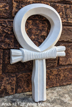 Load image into Gallery viewer, Egyptian Ankh artifact carving sculpture statue 12.125&quot; www.NEO-MFG.com
