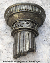 Load image into Gallery viewer, Roman Greek Wall Column plaque Fragment relief www.Neo-Mfg.com 8&quot; each
