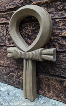 Load image into Gallery viewer, Egyptian Ankh artifact carving sculpture statue 12.125&quot; www.NEO-MFG.com
