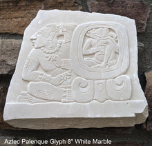 Load image into Gallery viewer, History Aztec Mayan Palenque Glyph Sculptural wall relief plaque 8&quot; www.Neo-Mfg.com
