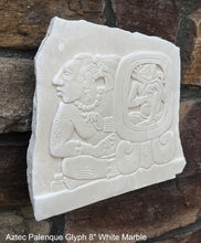 Load image into Gallery viewer, History Aztec Mayan Palenque Glyph Sculptural wall relief plaque 8&quot; www.Neo-Mfg.com
