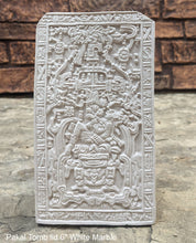 Load image into Gallery viewer, History Aztec Mayan sarcophagus of king K’inich Janaab’ Pakal wall plaque art 6&quot; www.Neo-Mfg.com
