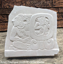 Load image into Gallery viewer, History Aztec Mayan Palenque Glyph Sculptural wall relief plaque 8&quot; www.Neo-Mfg.com
