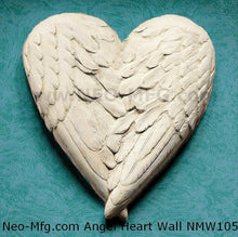 Load image into Gallery viewer, Valentines Love HEART wall sculpture plaque 10&quot; Best Gift www.NEO-MFG.com n16
