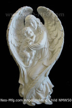 Load image into Gallery viewer, ANGEL holding Child wall frieze sculpture statue 15&quot; neo-mfg art wall plaque
