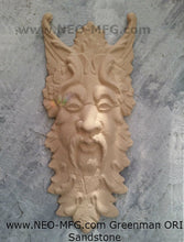 Load image into Gallery viewer, Nature Garden Greenman ORI n Sculpture Plaque 20&quot; Neo-Mfg
