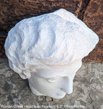 Load image into Gallery viewer, Roman Greek head bust La Coulonche fragment Sculpture museum reproduction art 6.5&quot; www.Neo-Mfg.com home decor Museum Reproduction
