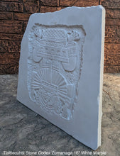 Load image into Gallery viewer, MAYAN AZTEC Tlaltlecuhtli Stone Codex Zumarraga Sculptural wall relief plaque Museum Quality www.Neo-Mfg.com 16&quot;
