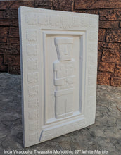 Load image into Gallery viewer, Inca Viracocha Tiwanaku monolithic Sculptural wall relief plaque 17&quot; www.Neo-Mfg.com
