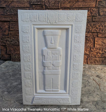 Load image into Gallery viewer, Inca Viracocha Tiwanaku monolithic Sculptural wall relief plaque 17&quot; www.Neo-Mfg.com
