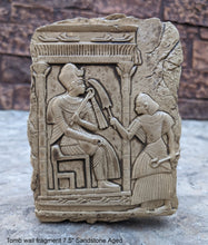 Load image into Gallery viewer, Egyptian prince fragment tomb wall plaque Sculpture art 7.5&quot; www.Neo-Mfg.com home decor
