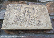 Load image into Gallery viewer, Egyptian Horus tomb fragment Plaque Artifact Sculpture 11&quot; www.Neo-Mfg.com Ramses
