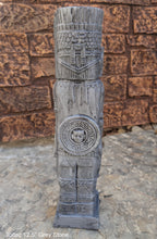 Load image into Gallery viewer, Toltec warrior Mesoamerican MAYAN AZTEC Sculptural statue stele 12.5&quot; www.Neo-Mfg.com
