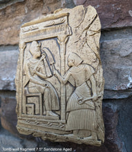 Load image into Gallery viewer, Egyptian prince fragment tomb wall plaque Sculpture art 7.5&quot; www.Neo-Mfg.com home decor
