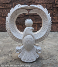 Load image into Gallery viewer, Egyptian Eye Horus Ra Falcon artifact carving sculpture statue 7&quot; www.NEO-MFG.com
