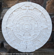 Load image into Gallery viewer, Aztec Mayan Calendar high detail Artifact Carved Sculpture Statue 14&quot; www.Neo-Mfg.com
