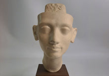 Load image into Gallery viewer, Egyptian Nefertitti bust wall mount relief Sculpture statue 8.75&quot; www.Neo-Mfg.com Museum Reproduction
