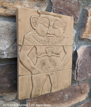 Load image into Gallery viewer, Egyptian BES tomb fragment Plaque Artifact Sculpture 7.25&quot; www.Neo-Mfg.com
