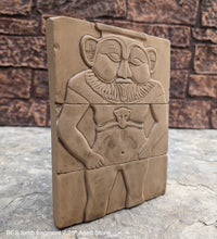 Load image into Gallery viewer, Egyptian BES tomb fragment Plaque Artifact Sculpture 7.25&quot; www.Neo-Mfg.com
