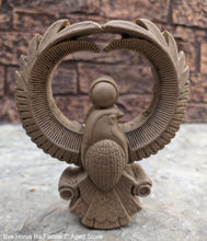 Load image into Gallery viewer, Egyptian Eye Horus Ra Falcon artifact carving sculpture statue 7&quot; www.NEO-MFG.com
