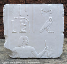 Load image into Gallery viewer, Egyptian Relief fragment wall plaque art Sculpture 11.5&quot; www.Neo-Mfg.com Museum reproduction Penn
