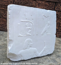 Load image into Gallery viewer, Egyptian Relief fragment wall plaque art Sculpture 11.5&quot; www.Neo-Mfg.com Museum reproduction Penn
