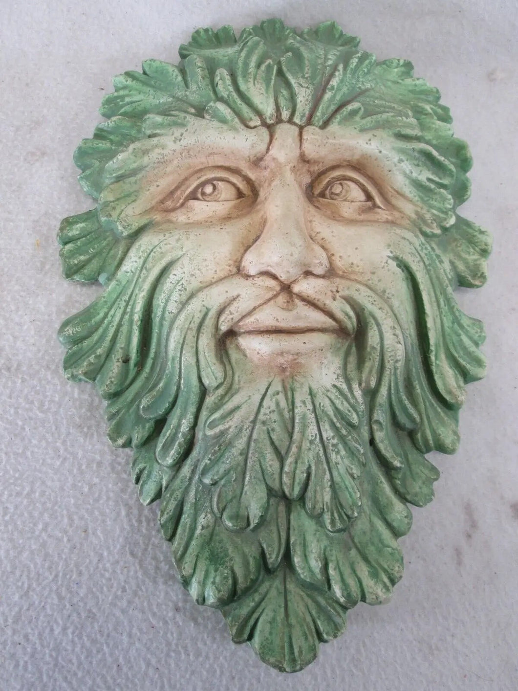 Green Man Leaf Face 14