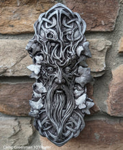 Load image into Gallery viewer, Nature Greenman Celtic Green man wall relief www.Neo-Mfg.com 10&quot; j17
