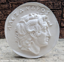 Load image into Gallery viewer, Roman Greek Apollo Hellenistic coin Sculpture Wall plaque relief 10&quot; tall www.Neo-Mfg.com
