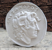 Load image into Gallery viewer, Roman Greek Apollo Hellenistic coin Sculpture Wall plaque relief 10&quot; tall www.Neo-Mfg.com
