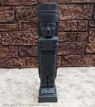 Load image into Gallery viewer, Toltec warrior Mesoamerican MAYAN AZTEC Sculptural statue stele 12.5&quot; www.Neo-Mfg.com
