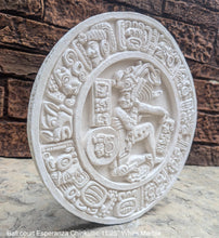 Load image into Gallery viewer, Mayan Aztec ball court Esperanza Chinkultic Sculptural wall relief plaque 11.25&quot; www.Neo-Mfg.com
