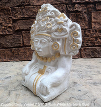 Load image into Gallery viewer, History Aztec Maya Mesoamerica Zapotec Deity Vessel Sculpture Statue www.Neo-Mfg.com 7 5/8&quot;
