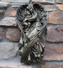 Load image into Gallery viewer, ANGEL holding Child wall frieze sculpture statue 15&quot; neo-mfg art wall plaque
