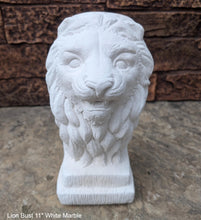 Load image into Gallery viewer, Lion Bust Crete sculpture art www.Neo-Mfg.com home decor 11&quot;
