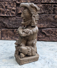 Load image into Gallery viewer, Aztec Mayan Idol Great Turtle w/ Eagle 8.5&quot; Statue Sculpture www.Neo-Mfg.com maya
