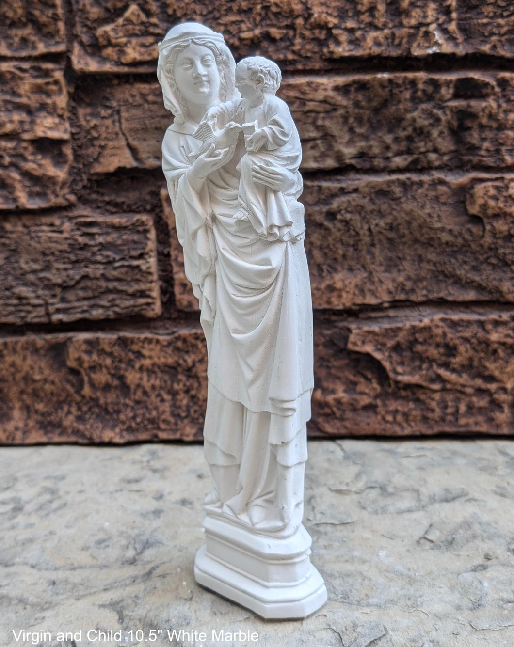 Religious Virgin & Child Sculpture statue www.Neo-Mfg.com Museum reproduction 10.5