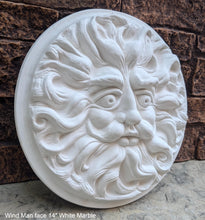 Load image into Gallery viewer, Wind Man Wall Decor Large 14&quot; Wall Plaque Sculpture Pagan www.Neo-Mfg.com mythical
